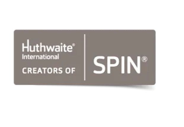 A logo for the luthwaite international creators of spin.